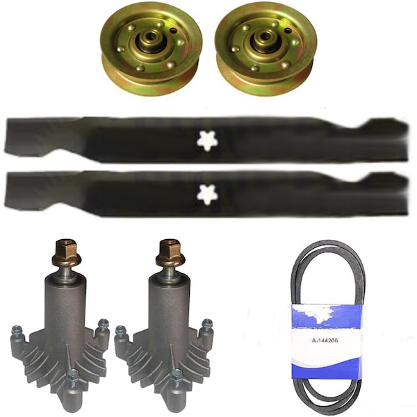 Aic Replacement Parts Fits Sears Fits Craftsman Fits EZ3 38 Lawn Mower Deck Rebuild Kit 130794 144200 127842-38DECKKIT - main